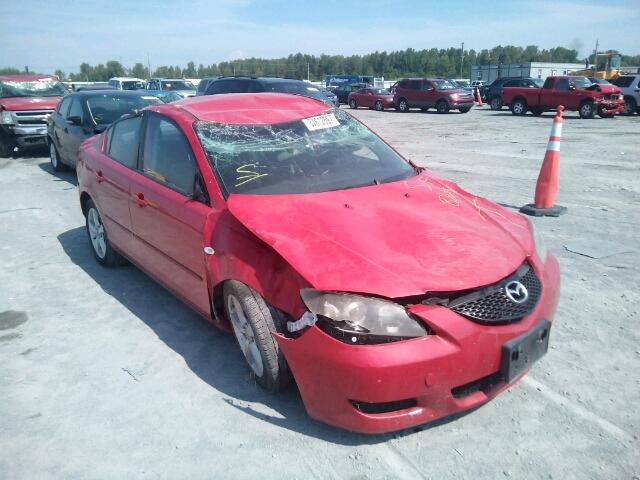 JM1BK12F751313557 - 2005 MAZDA 3 I RED photo 1