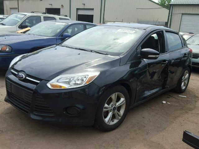 1FADP3K25EL441485 - 2014 FORD FOCUS BLACK photo 2