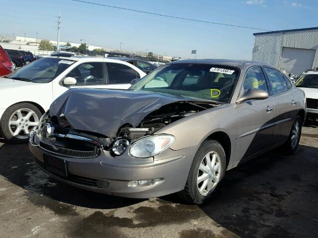 2G4WD582361218881 - 2006 BUICK LACROSSE BROWN photo 2