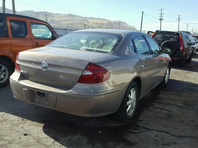 2G4WD582361218881 - 2006 BUICK LACROSSE BROWN photo 4