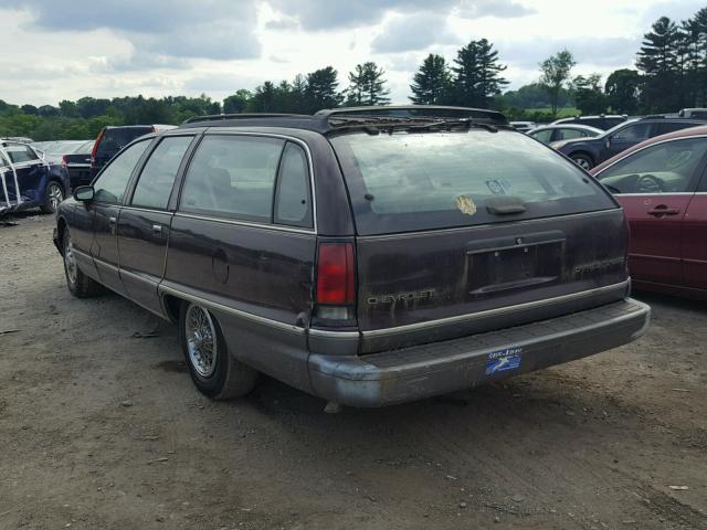 1G1BL82P6RR145358 - 1994 CHEVROLET CAPRICE CL 勃艮第红 照片 3