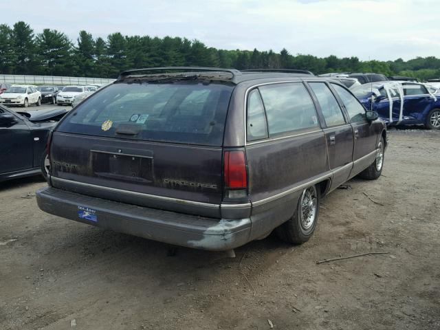 1G1BL82P6RR145358 - 1994 CHEVROLET CAPRICE CL 勃艮第红 照片 4