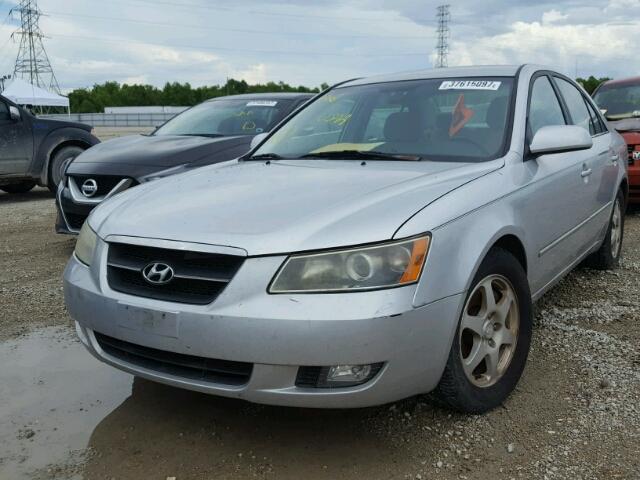 5NPEU46F36H039870 - 2006 HYUNDAI SONATA GLS SILVER photo 2