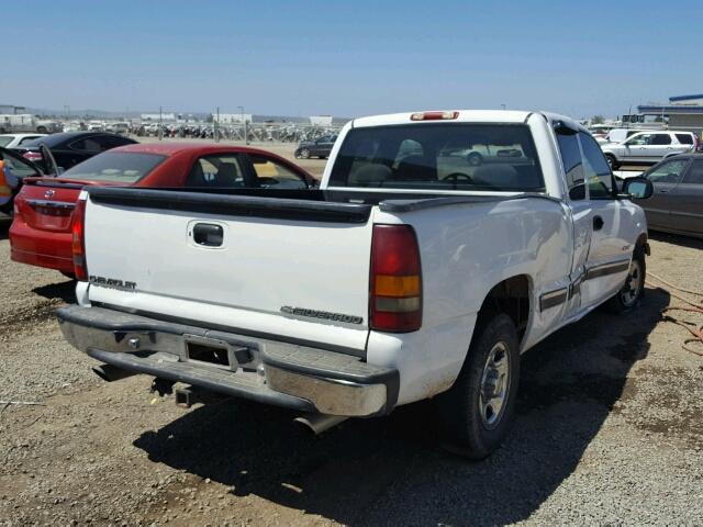 2GCEC19T6Y1215382 - 2000 CHEVROLET SILVERADO WHITE photo 4