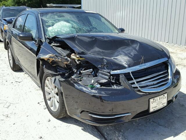 1C3CCBBB3CN164157 - 2012 CHRYSLER 200 TOURIN BLACK photo 1