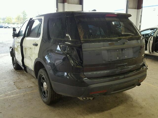 1FM5K8AR8EGC02297 - 2014 FORD EXPLORER P TWO TONE photo 3