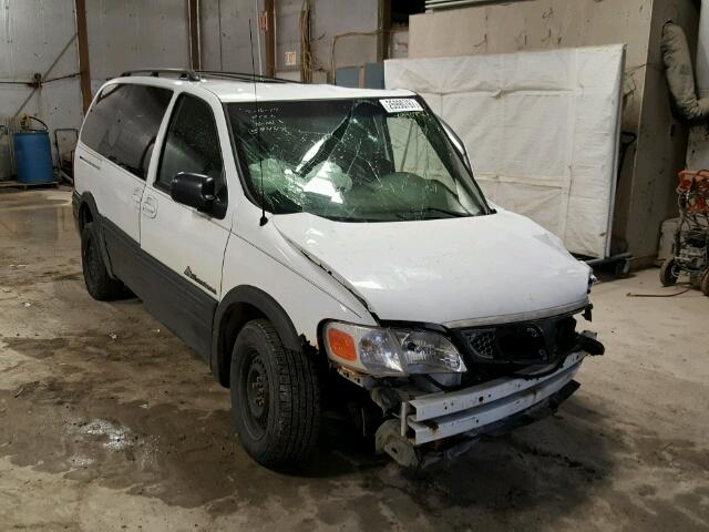 1GMDX03E62D318054 - 2002 PONTIAC MONTANA WHITE photo 1