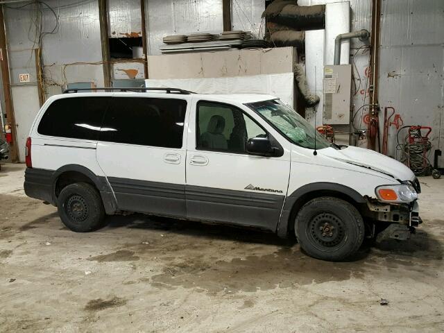 1GMDX03E62D318054 - 2002 PONTIAC MONTANA WHITE photo 9