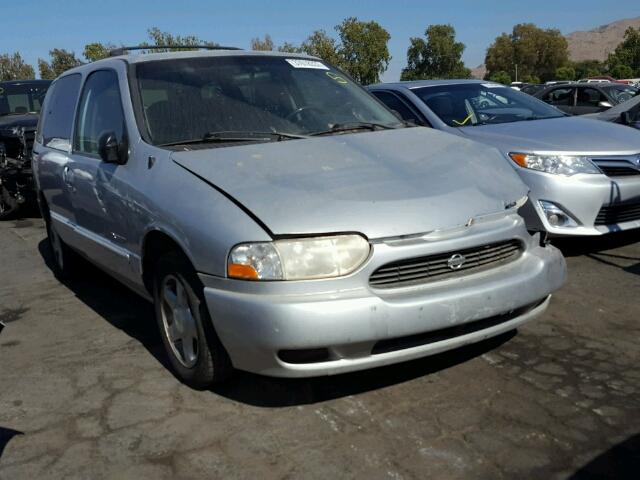 4N2XN11T7XD827105 - 1999 NISSAN QUEST GRAY photo 1