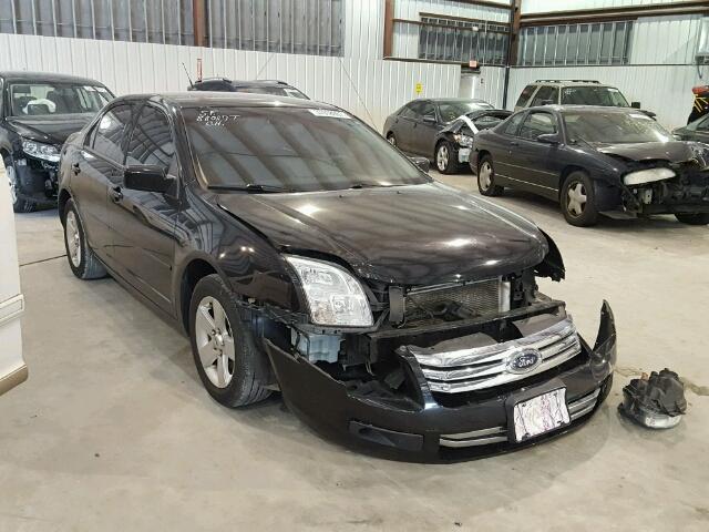 3FAHP07Z79R181474 - 2009 FORD FUSION SE BLACK photo 1