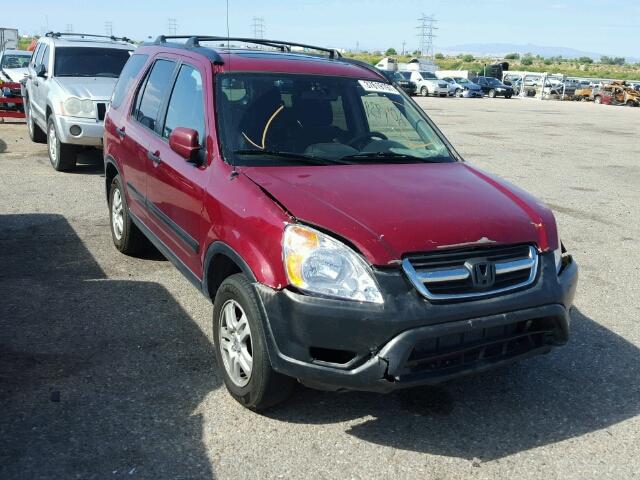 JHLRD78804C607859 - 2004 HONDA CR-V MAROON photo 1