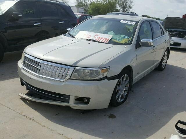 3LNHM26T78R645093 - 2008 LINCOLN MKZ SILVER photo 2