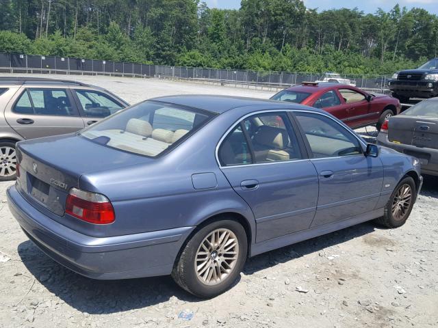 WBADT63412CH97208 - 2002 BMW 530 I AUTO GRAY photo 4