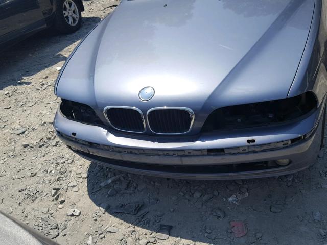 WBADT63412CH97208 - 2002 BMW 530 I AUTO GRAY photo 9