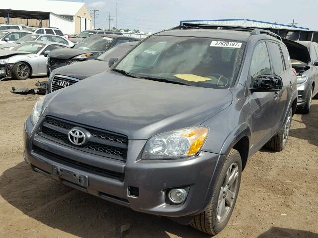 2T3RF4DV6CW239376 - 2012 TOYOTA RAV4 SPORT GRAY photo 2