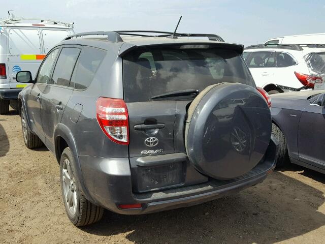 2T3RF4DV6CW239376 - 2012 TOYOTA RAV4 SPORT GRAY photo 3