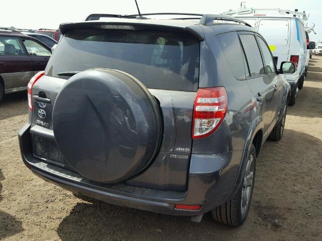 2T3RF4DV6CW239376 - 2012 TOYOTA RAV4 SPORT GRAY photo 4