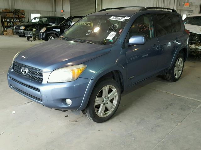 JTMBD32V166000053 - 2006 TOYOTA RAV4 SPORT BLUE photo 2