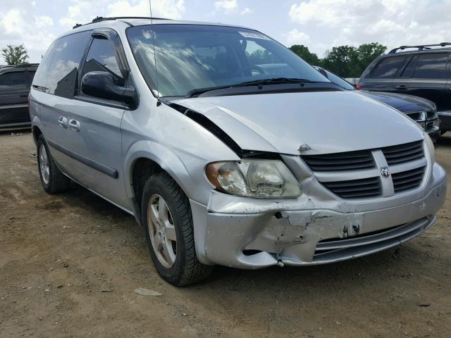 1D4GP45R46B563609 - 2006 DODGE CARAVAN SX GRAY photo 1