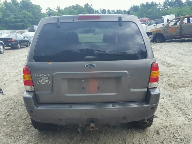 1FMCU94174KB63680 - 2004 FORD ESCAPE LIM GRAY photo 9