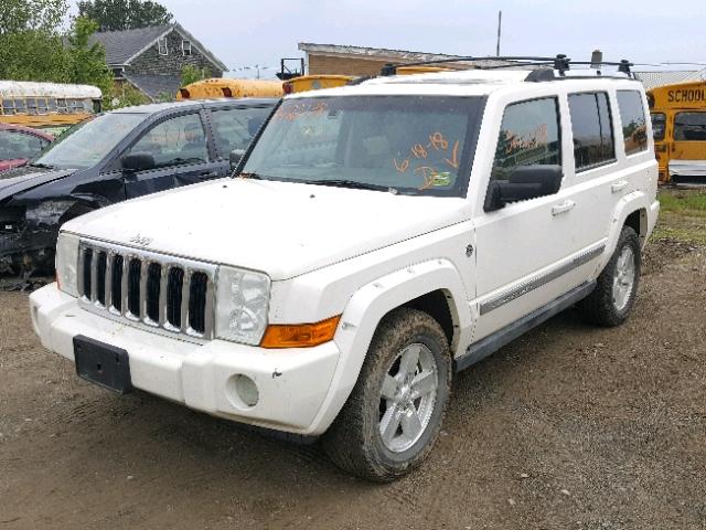 1J8HG58N96C175116 - 2006 JEEP COMMANDER თეთრი ფოტო 2