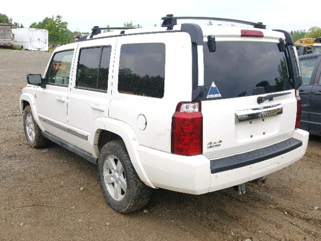 1J8HG58N96C175116 - 2006 JEEP COMMANDER თეთრი ფოტო 3