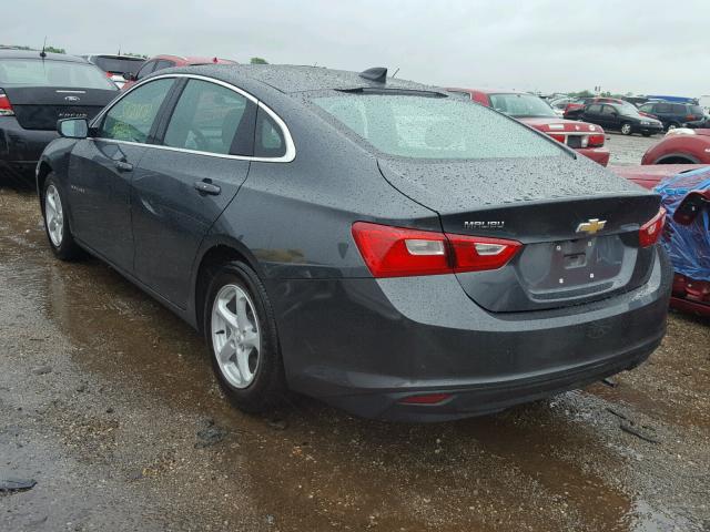 1G1ZB5ST0HF208404 - 2017 CHEVROLET MALIBU LS Grafit foto 3