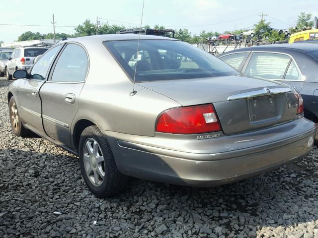 1MEHM55S83A617108 - 2003 MERCURY SABLE LS P BLUE photo 3