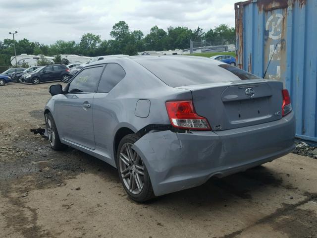 JTKJF5C73D3048078 - 2013 TOYOTA SCION TC 灰色 照片 3