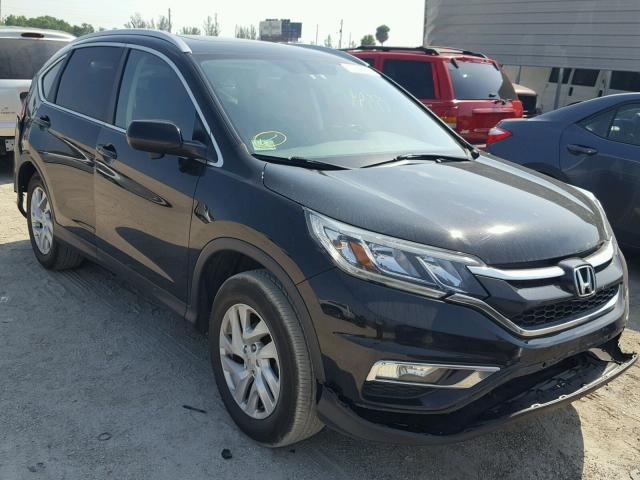 2HKRM4H78FH638206 - 2015 HONDA CR-V EXL BLACK photo 1