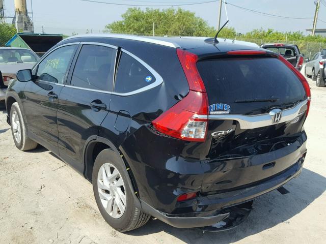 2HKRM4H78FH638206 - 2015 HONDA CR-V EXL BLACK photo 3