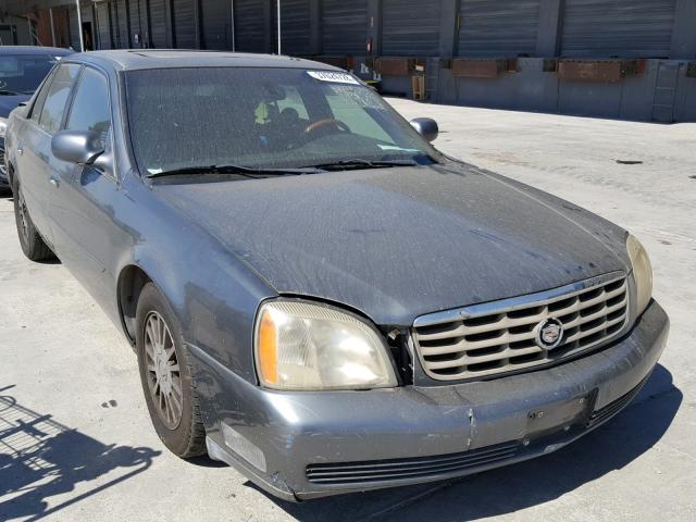 1G6KE57Y43U151930 - 2003 CADILLAC DEVILLE DH GRAY photo 1