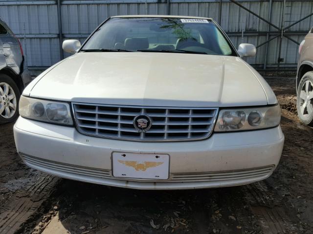 1G6KS54Y61U228209 - 2001 CADILLAC SEVILLE SL WHITE photo 9