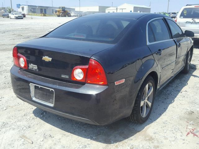 1G1ZC5EUXBF245226 - 2011 CHEVROLET MALIBU 1LT 黑色 照片 4