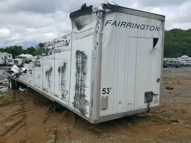 1JJV532W78L154605 - 2007 WABASH TRAILER WHITE photo 1