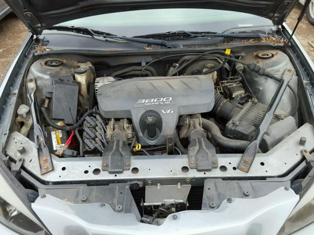 2G2WS522451157448 - 2005 PONTIAC GRAND PRIX GRAY photo 7