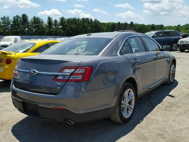 1FAHP2E80EG141518 - 2014 FORD TAURUS SEL GRAY photo 4