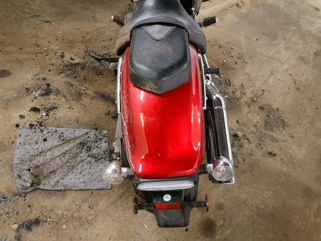 JYAVP33E2DA008302 - 2013 YAMAHA XVS1300 CU RED photo 6