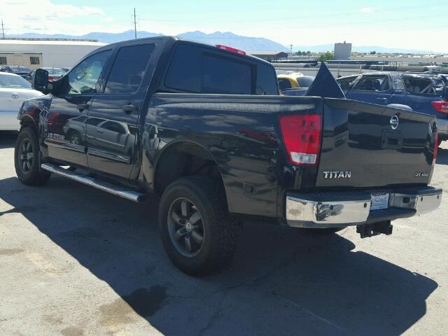 1N6AA0EC5FN506842 - 2015 NISSAN TITAN S BLACK photo 3