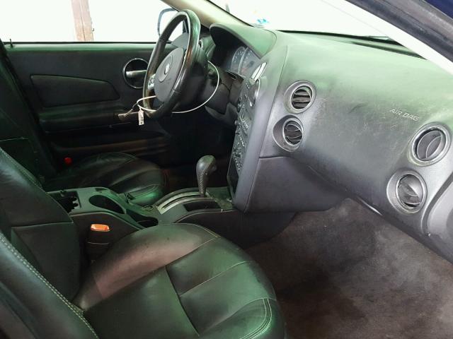 2G2WP552161264374 - 2006 PONTIAC GRAND PRIX BLUE photo 5