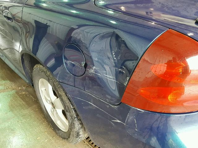 2G2WP552161264374 - 2006 PONTIAC GRAND PRIX BLUE photo 9