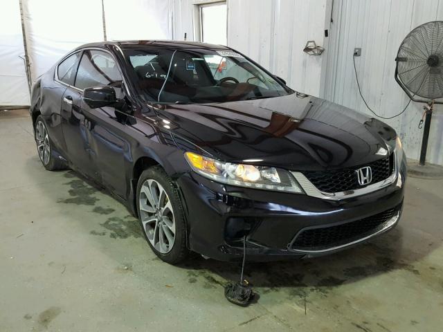 1HGCT2A81DA007612 - 2013 HONDA ACCORD EXL BLACK photo 1