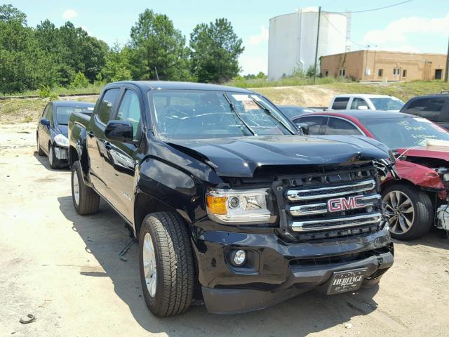 1GTG5CEN7H1172604 - 2017 GMC CANYON SLE BLACK photo 1