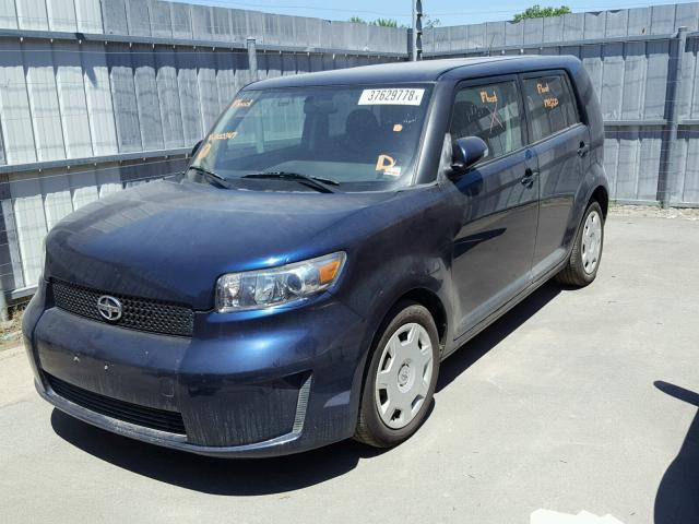 JTLKE50E781000347 - 2008 TOYOTA SCION XB Mavi foto 2