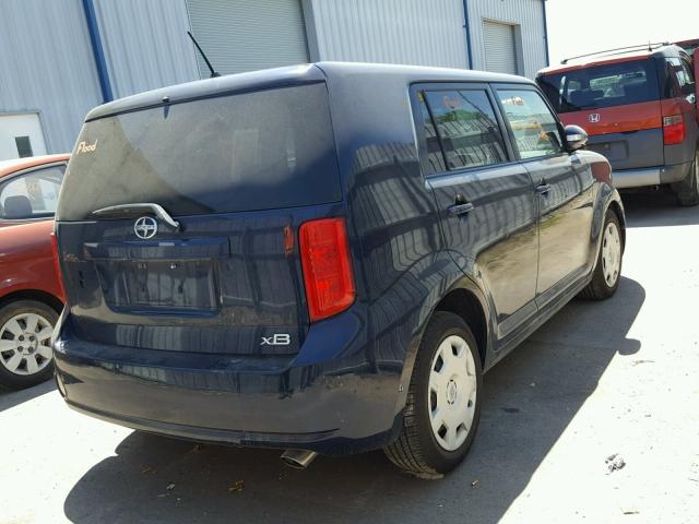 JTLKE50E781000347 - 2008 TOYOTA SCION XB Mavi foto 4
