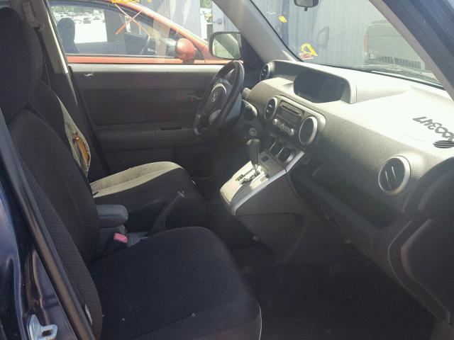 JTLKE50E781000347 - 2008 TOYOTA SCION XB Mavi foto 5