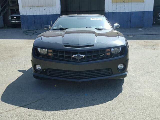 2G1FK1EJ0A9152615 - 2010 CHEVROLET CAMARO SS BLACK photo 10