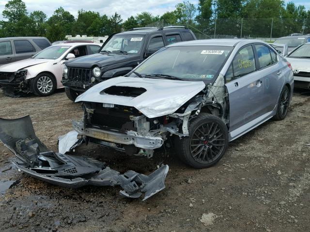 JF1VA2L62F9816149 - 2015 SUBARU WRX STI GRAY photo 2