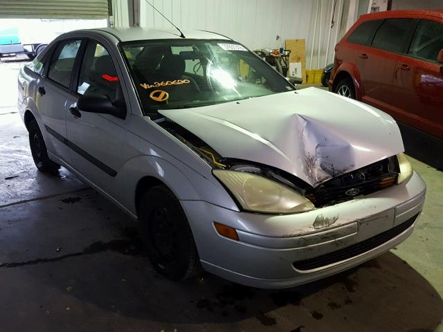 1FAFP33P42W260620 - 2002 FORD FOCUS LX SILVER photo 1