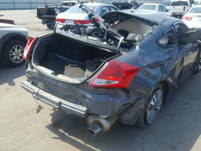 1HGCS1B83BA012495 - 2011 HONDA ACCORD EXL GRAY photo 4